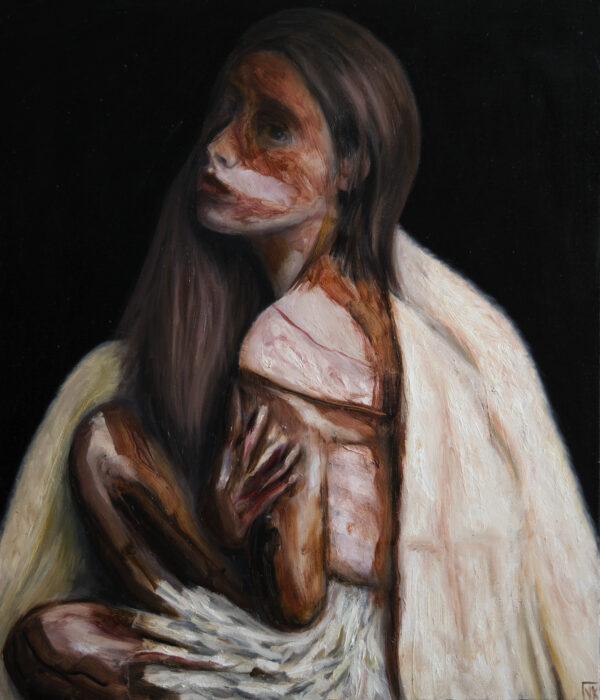 Rosie, 70x80cm oil on canvas